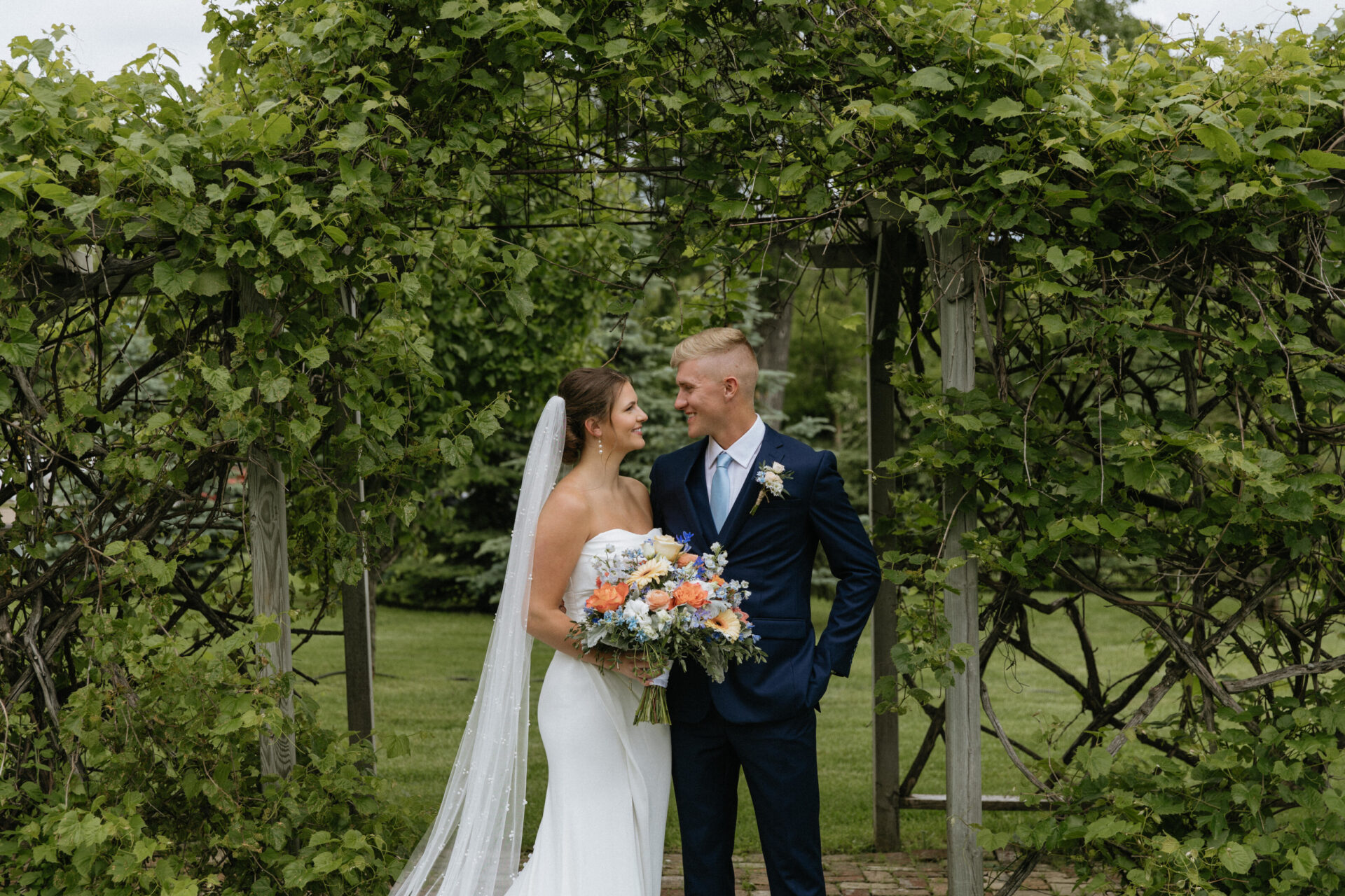 Timeless Wedding being captured.