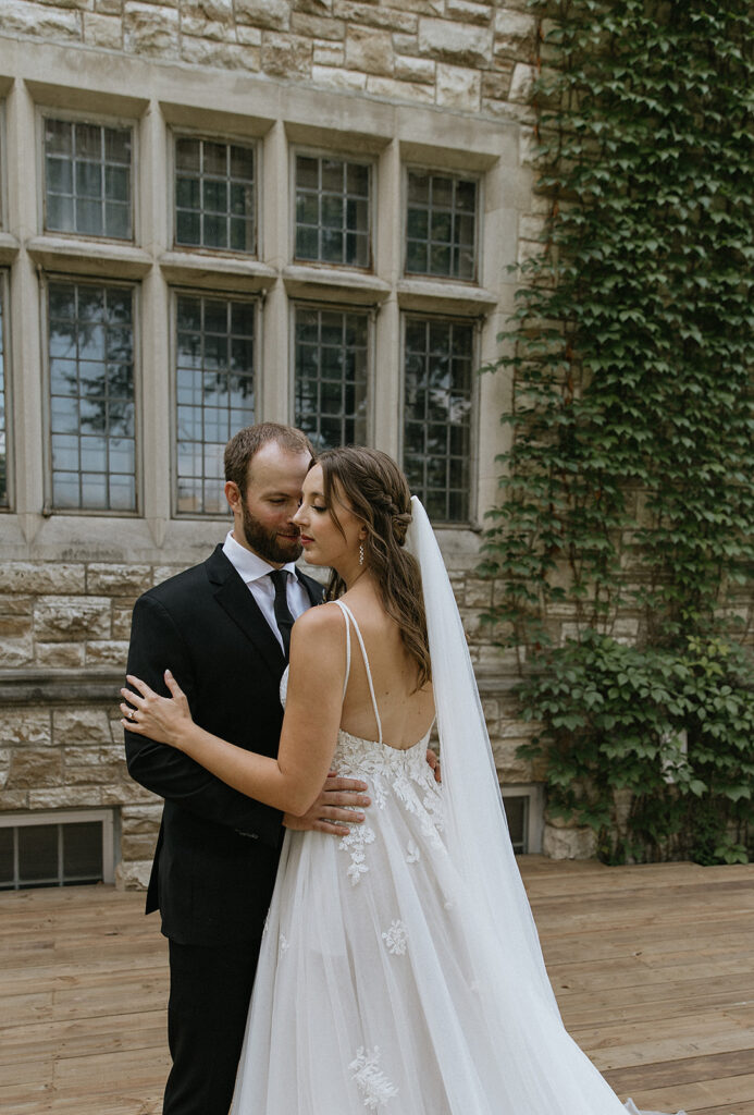Timeless wedding in North Dakota