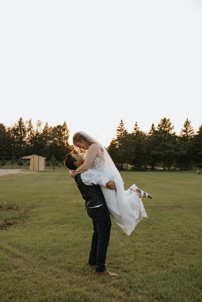 couple at their golden hour portraits