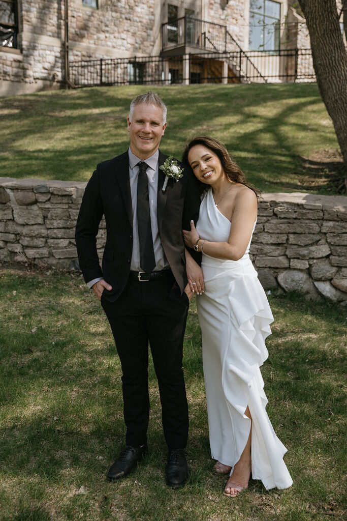 couple at their spring photoshoot