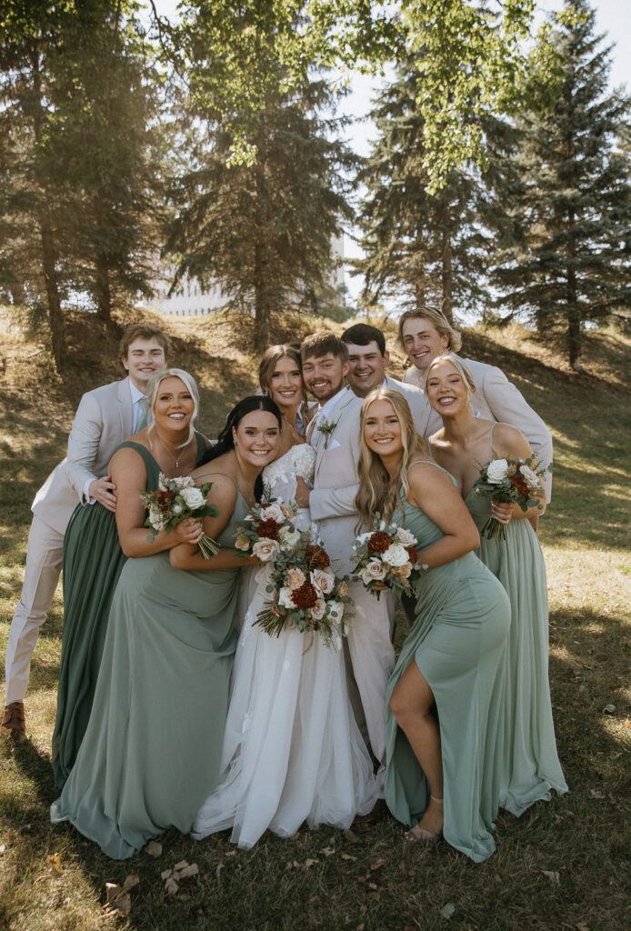 Cayla & Josh’s Fun, Romantic Armory Events Center Wedding Day