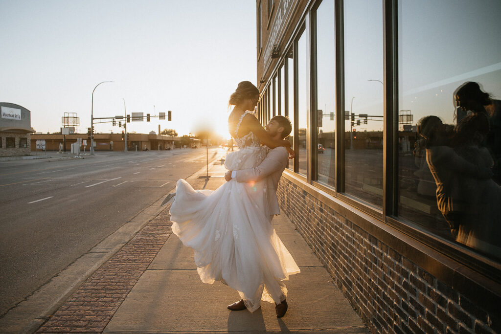 Cayla & Josh’s Fun, Romantic Armory Events Center Wedding Day