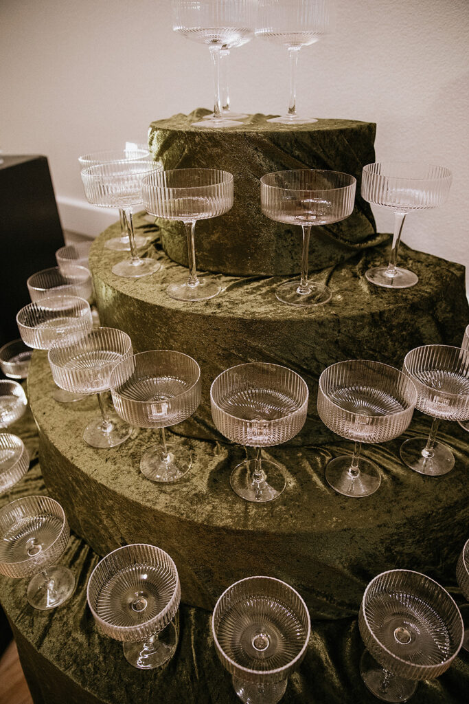 stunning details at the reception