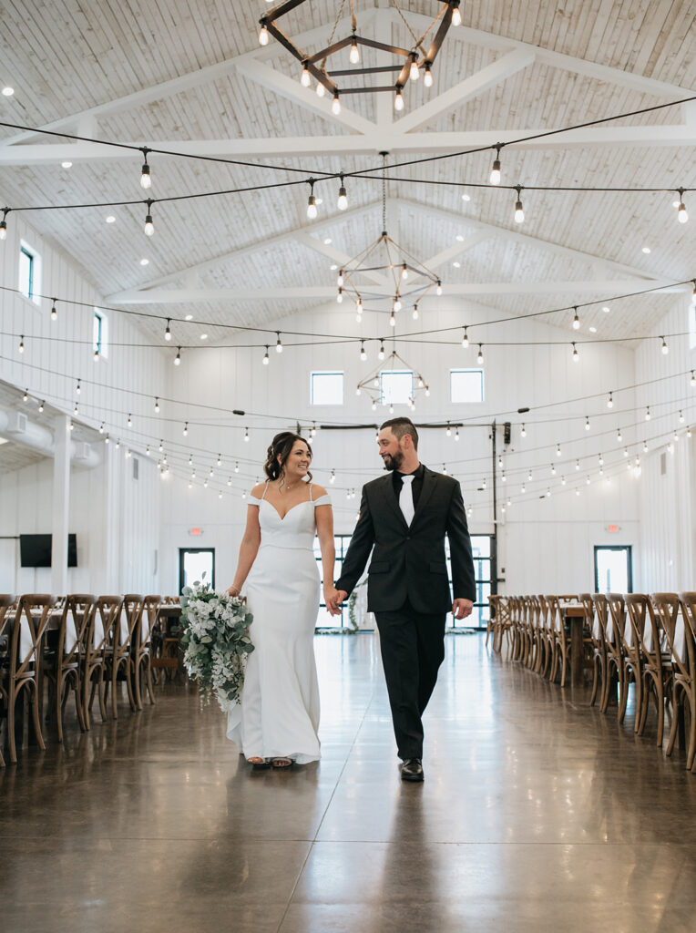 beautiful wedding day in north dakota