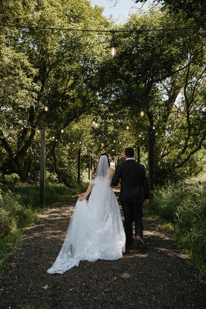 happy couple before their wedding ceremony
