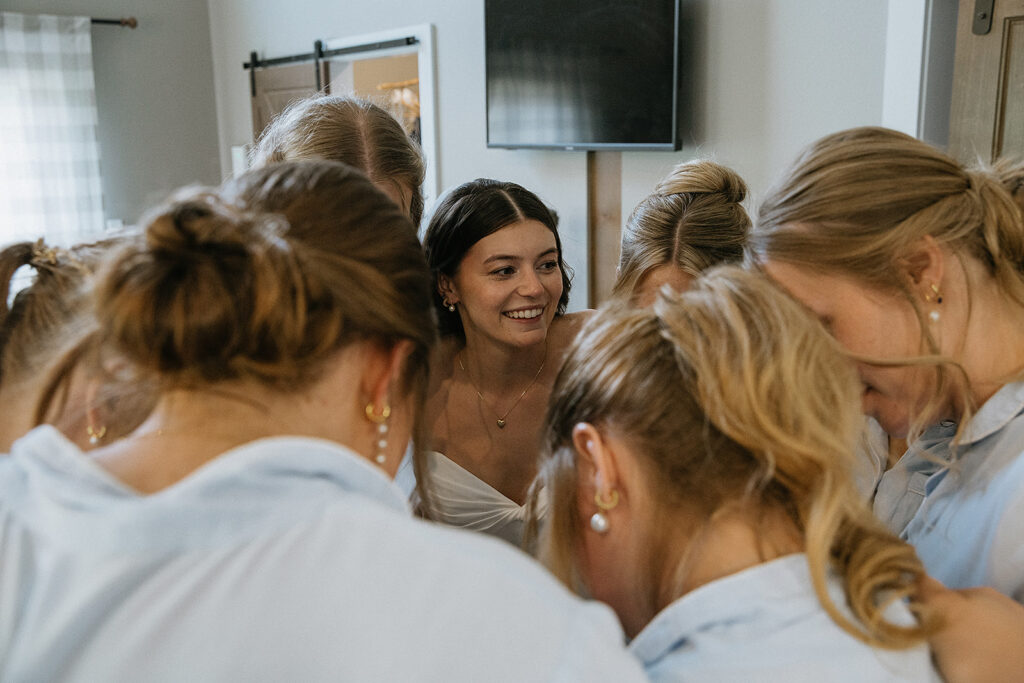 Taylor & Rhett’s Timeless Wedding Day with Luxe Details & All the Joy