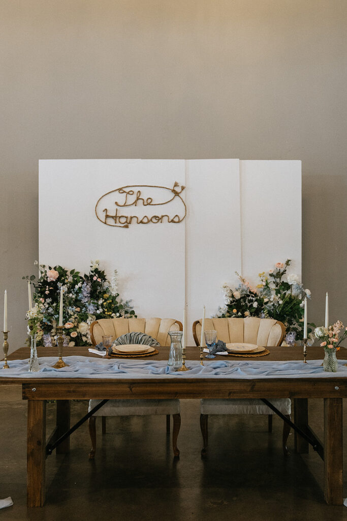 elegant and timeless wedding reception details