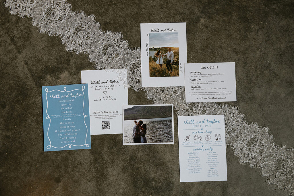 Stunning wedding details