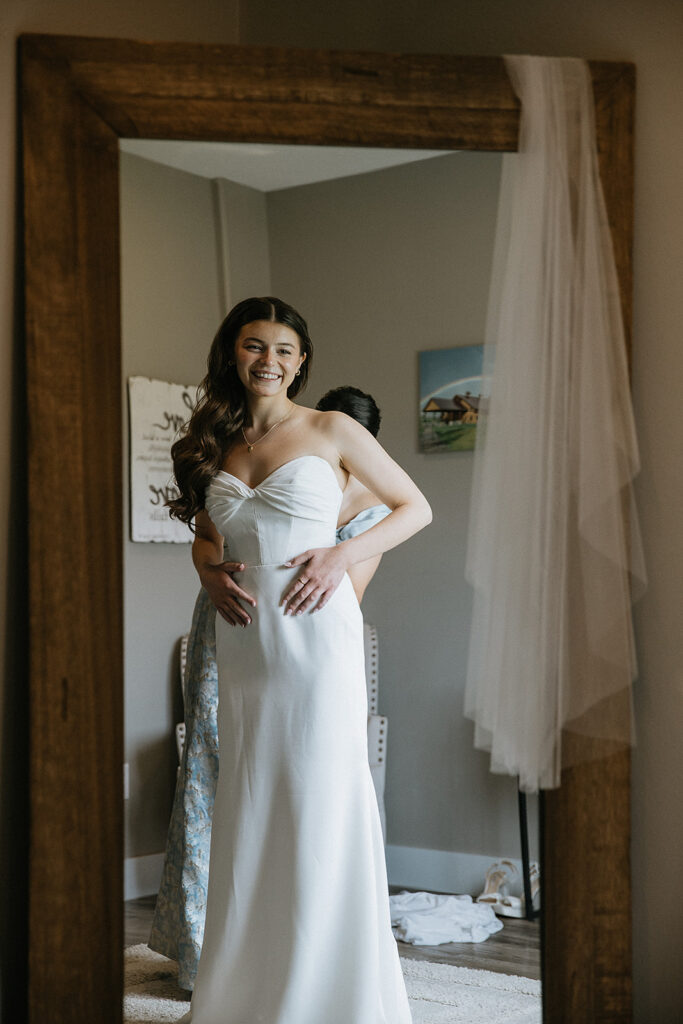Taylor & Rhett’s Timeless Wedding Day with Luxe Details & All the Joy
