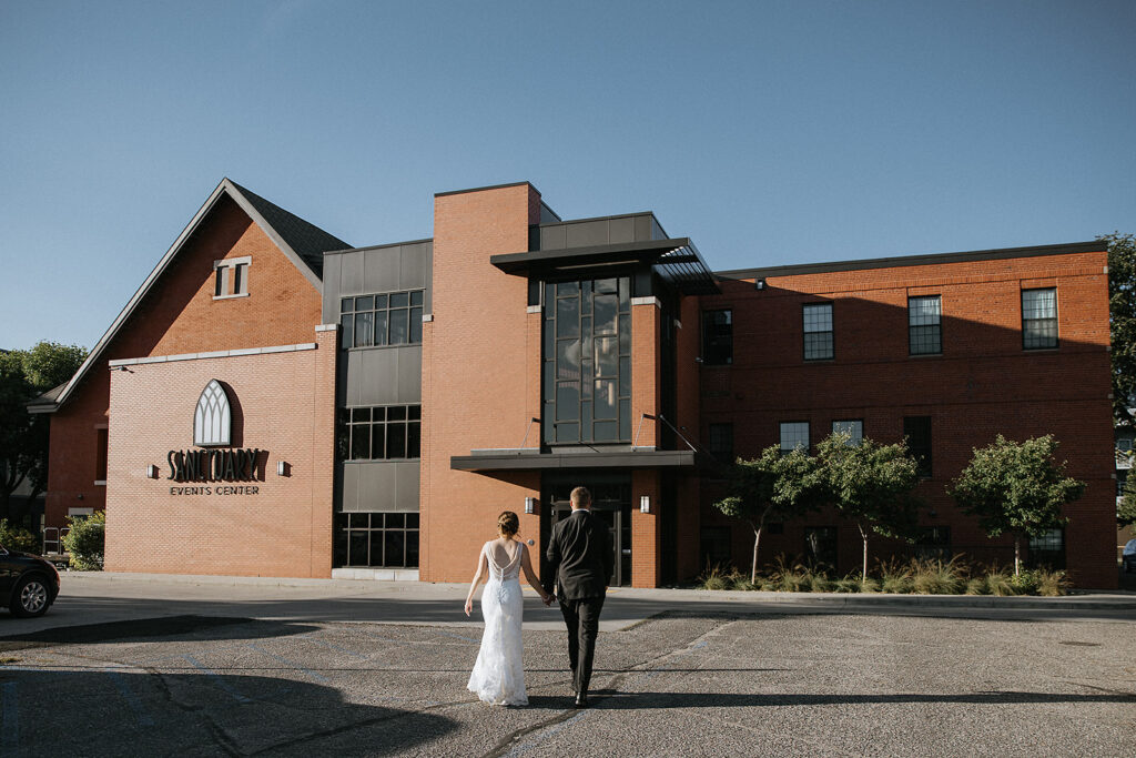 Rachel & Jared's Fun & Romantic Sanctuary Events Center Wedding