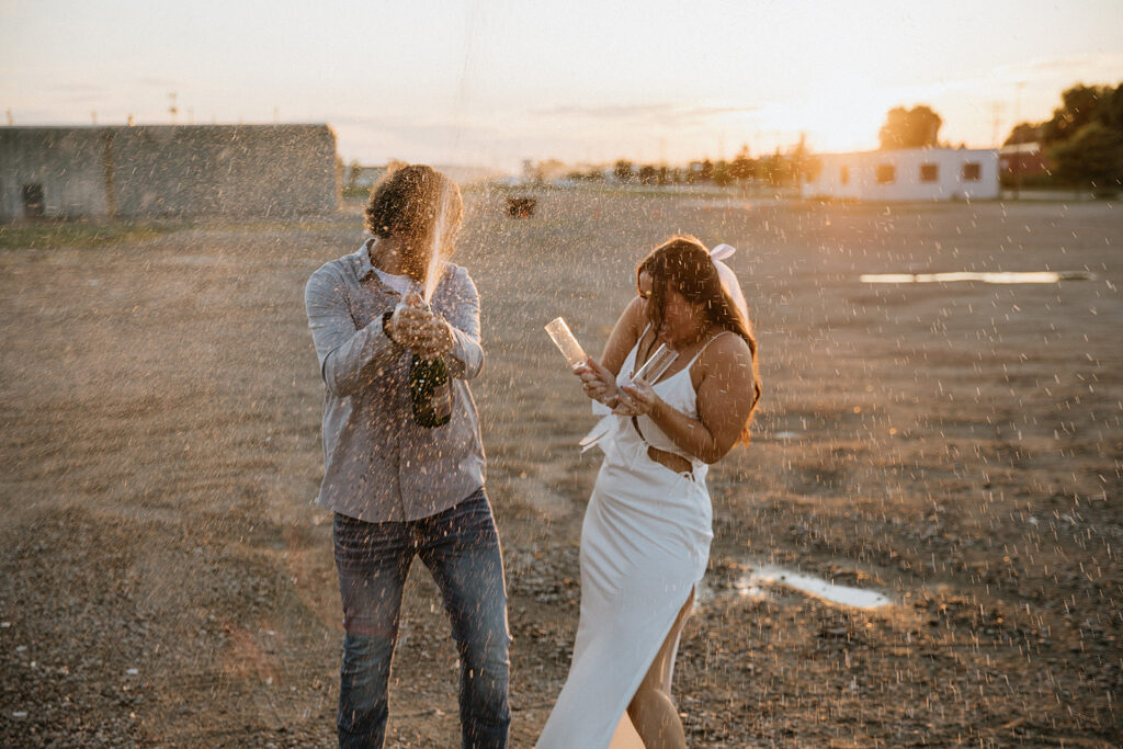 Sabrina & Dylan’s Playful BrewHalla Engagement Session