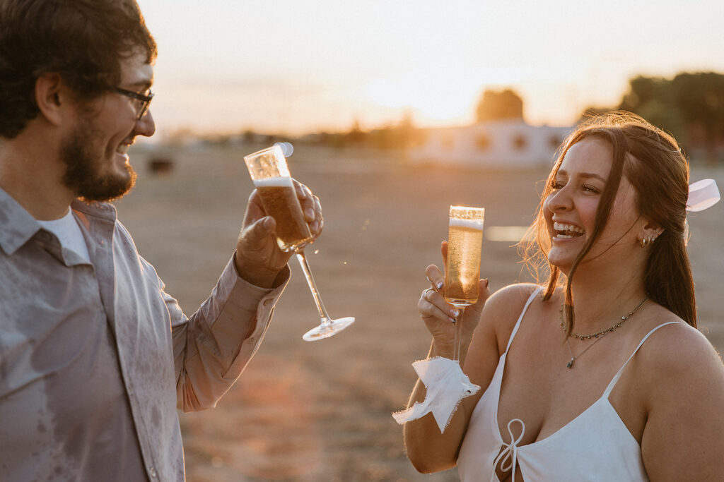 Sabrina & Dylan’s Playful BrewHalla Engagement Session
