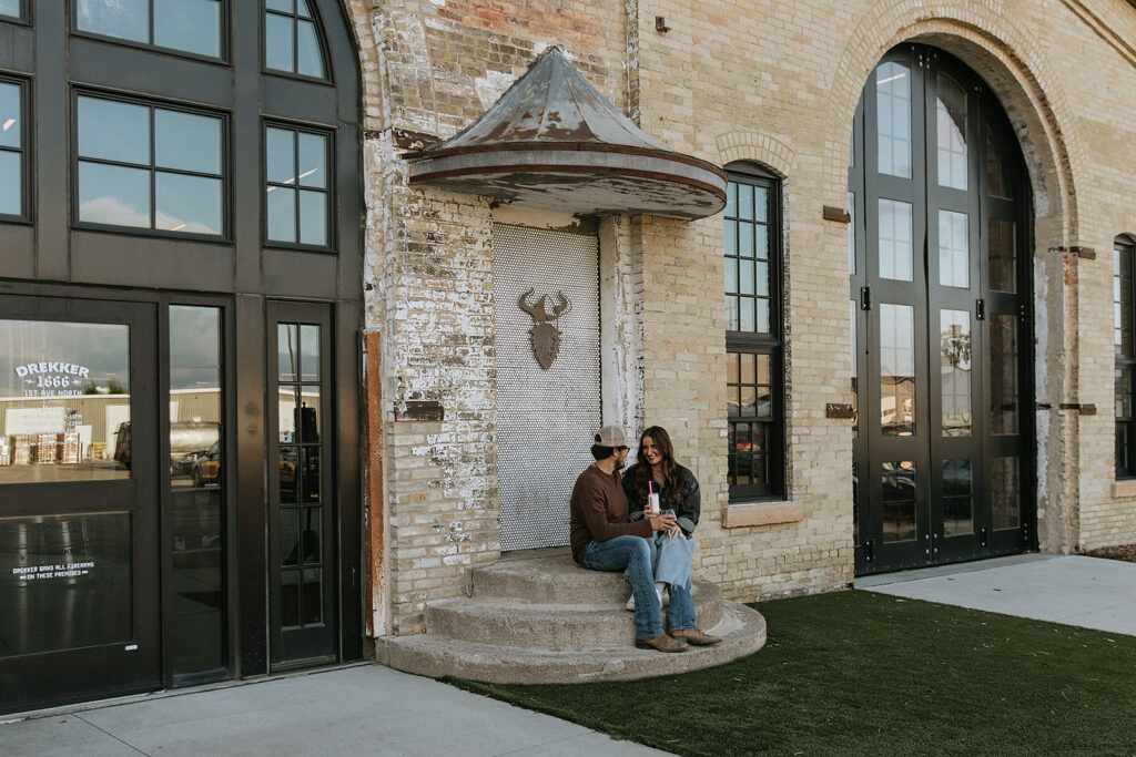 Sabrina & Dylan’s Playful BrewHalla Engagement Session