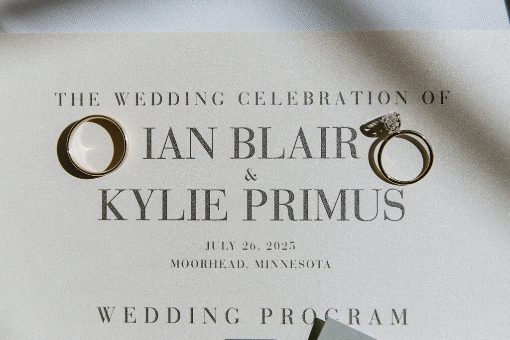 elegant and timeless wedding details