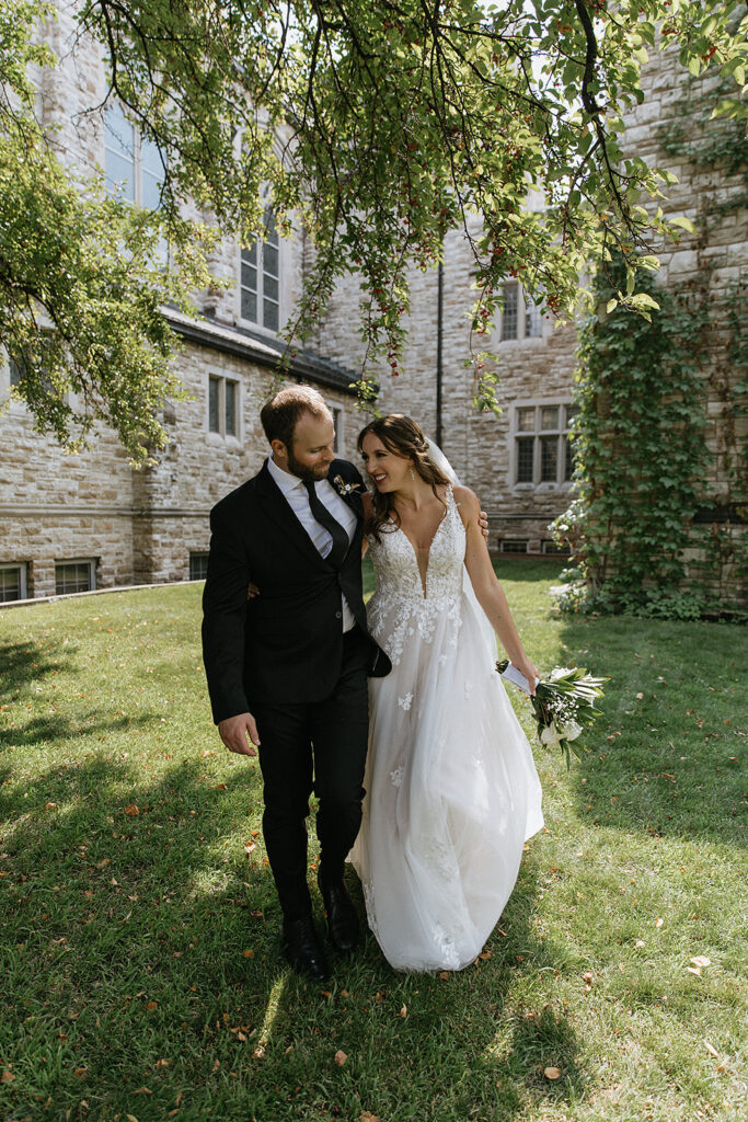 golden hour bridal session