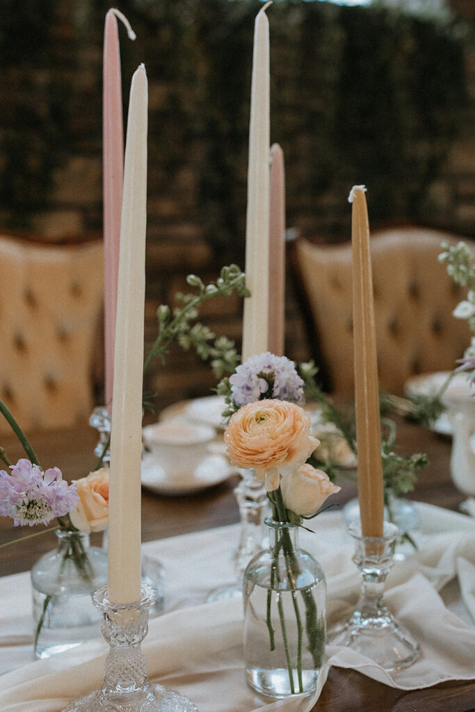 stunning florals at the reception
