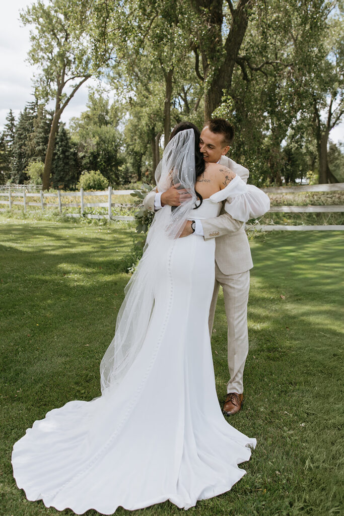 Morgan & Cole’s Luxe Prairie Meadow Events Wedding in Dawson, North Dakota