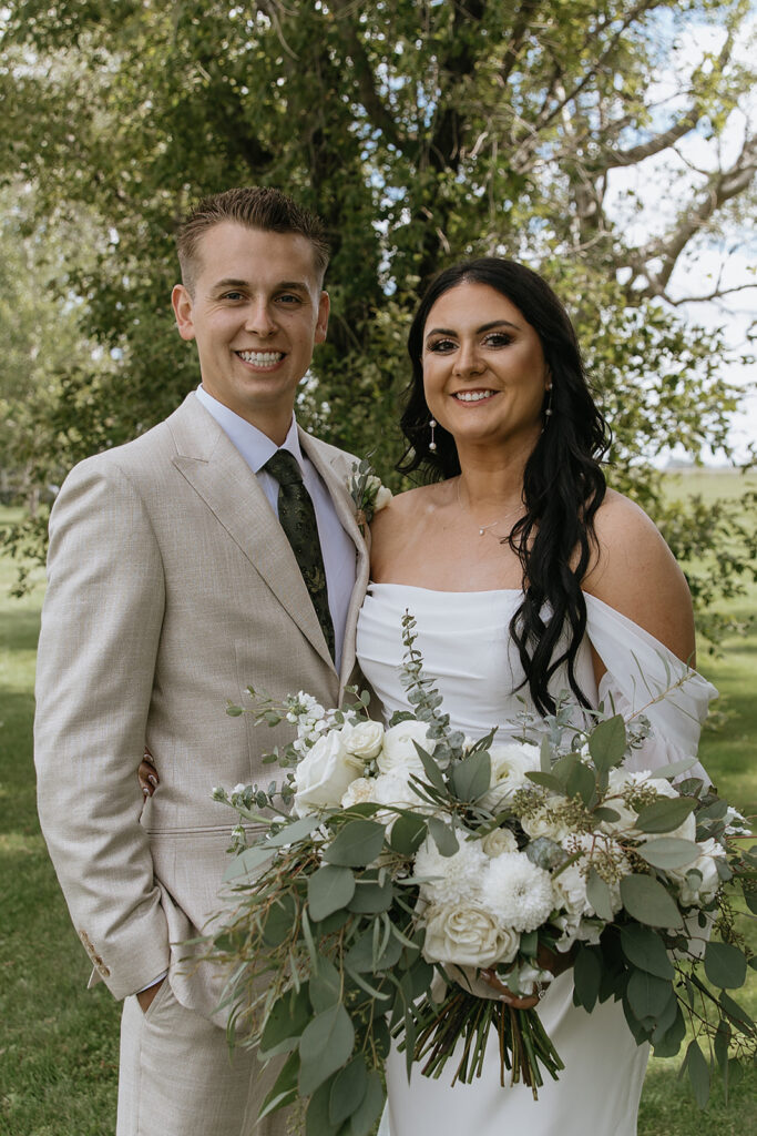 Morgan & Cole’s Luxe Prairie Meadow Events Wedding in Dawson, North Dakota