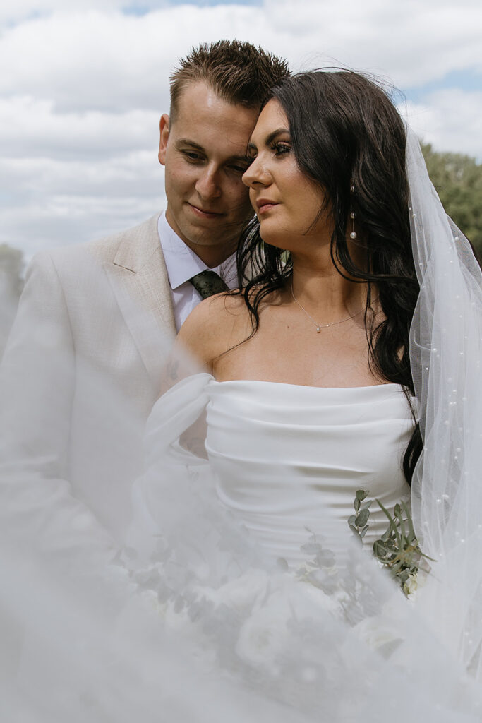 stunning bridal portraits in ND
