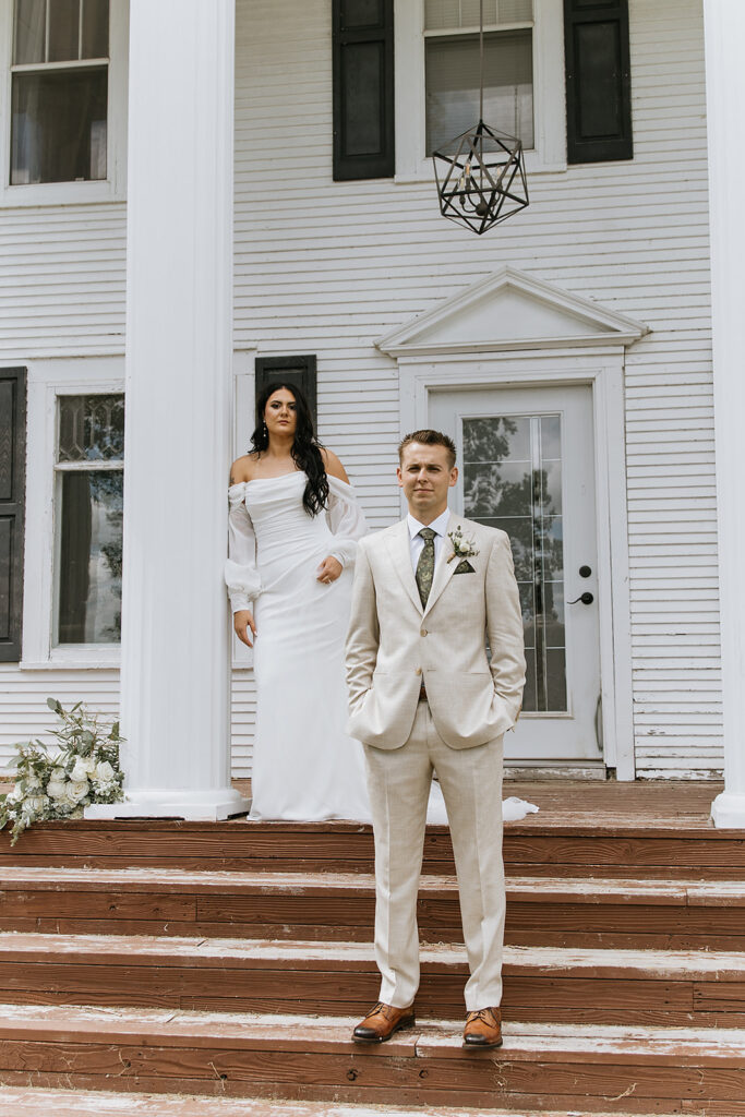 timeless and elegant bridal portraits
