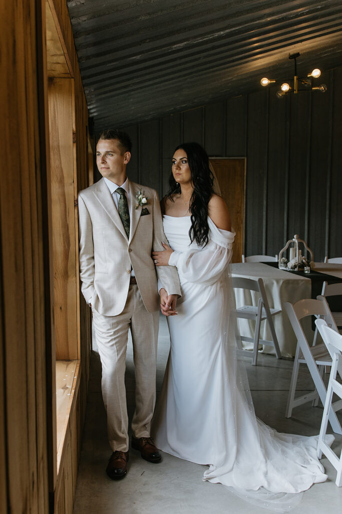 Morgan & Cole’s Luxe Prairie Meadow Events Wedding in Dawson, North Dakota