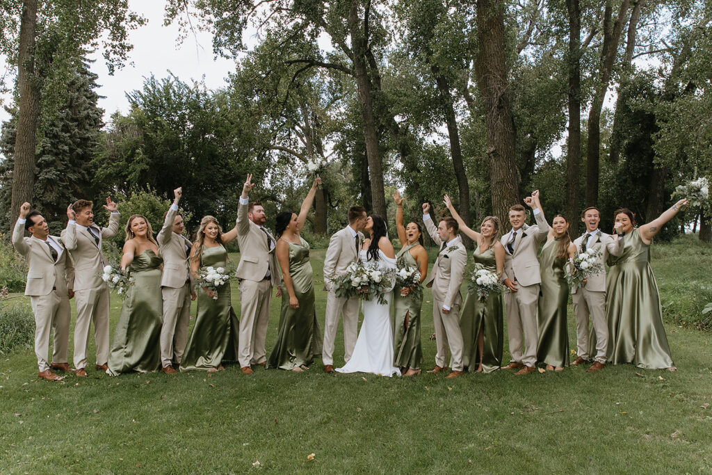 Morgan & Cole’s Luxe Prairie Meadow Events Wedding in Dawson, North Dakota