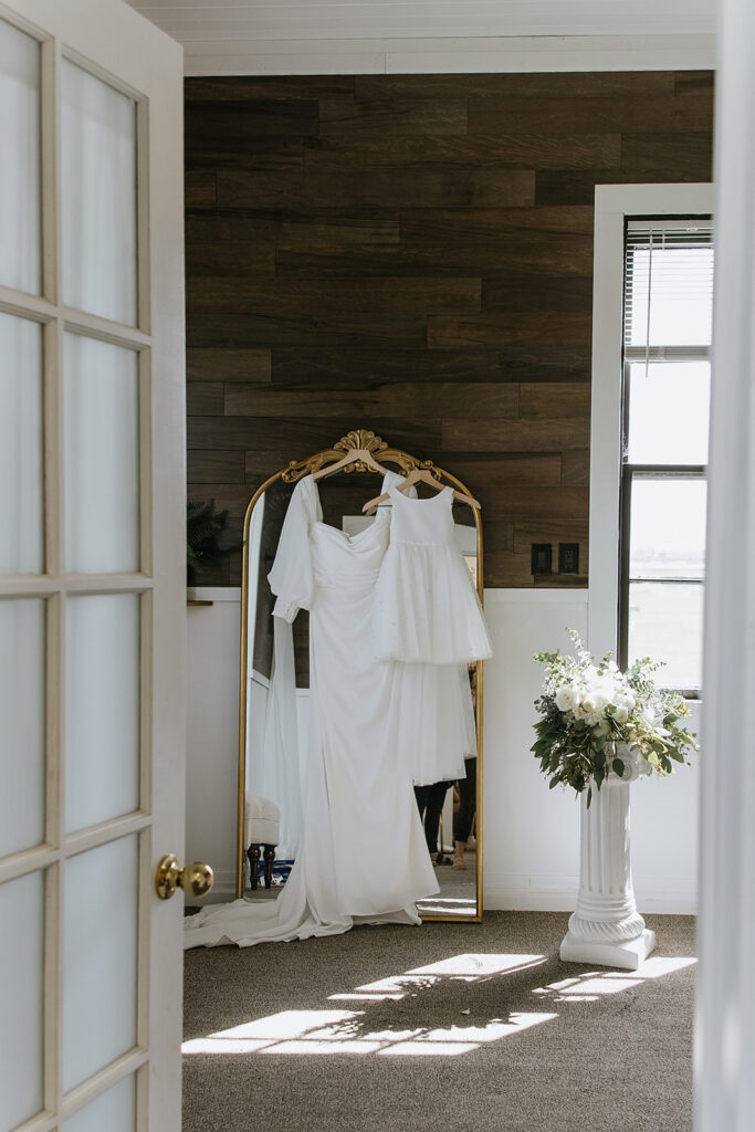 stunning picture of the wedding dress