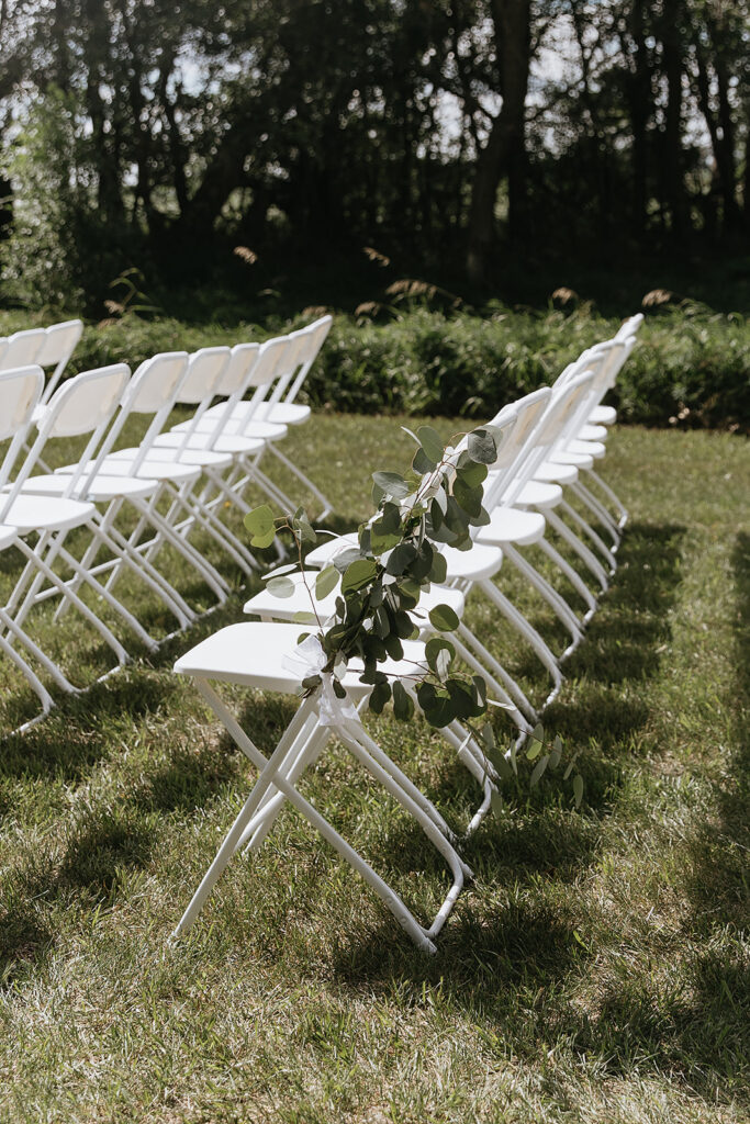 beautiful florals at the reception