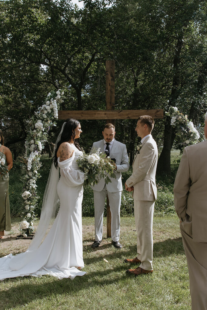 Morgan & Cole’s Luxe Prairie Meadow Events Wedding in Dawson, North Dakota