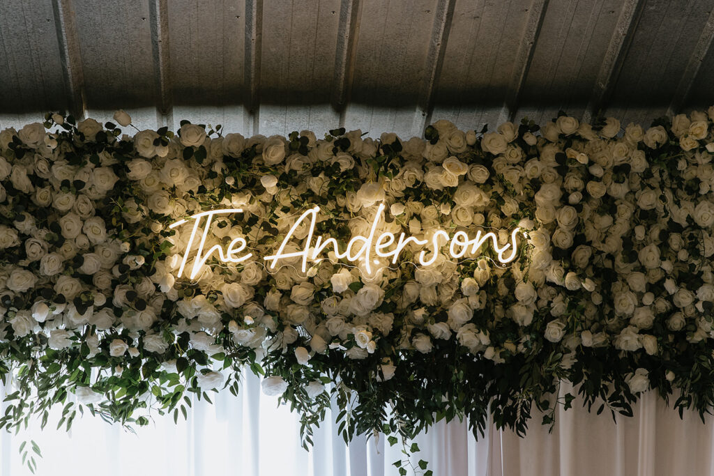 stunning reception decor