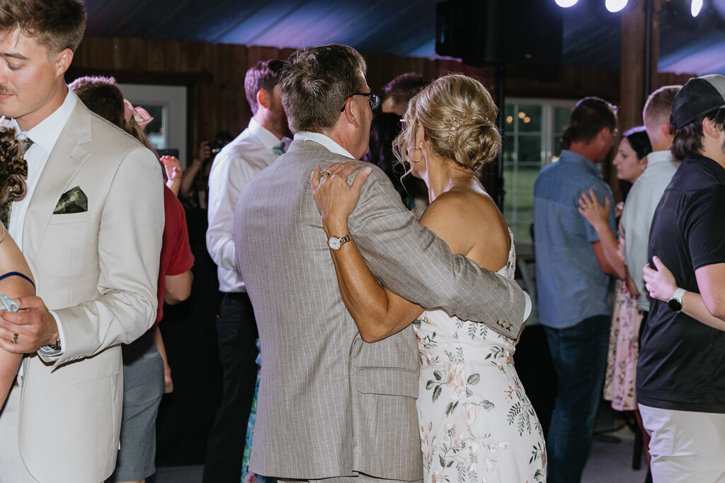 guests at the reception party