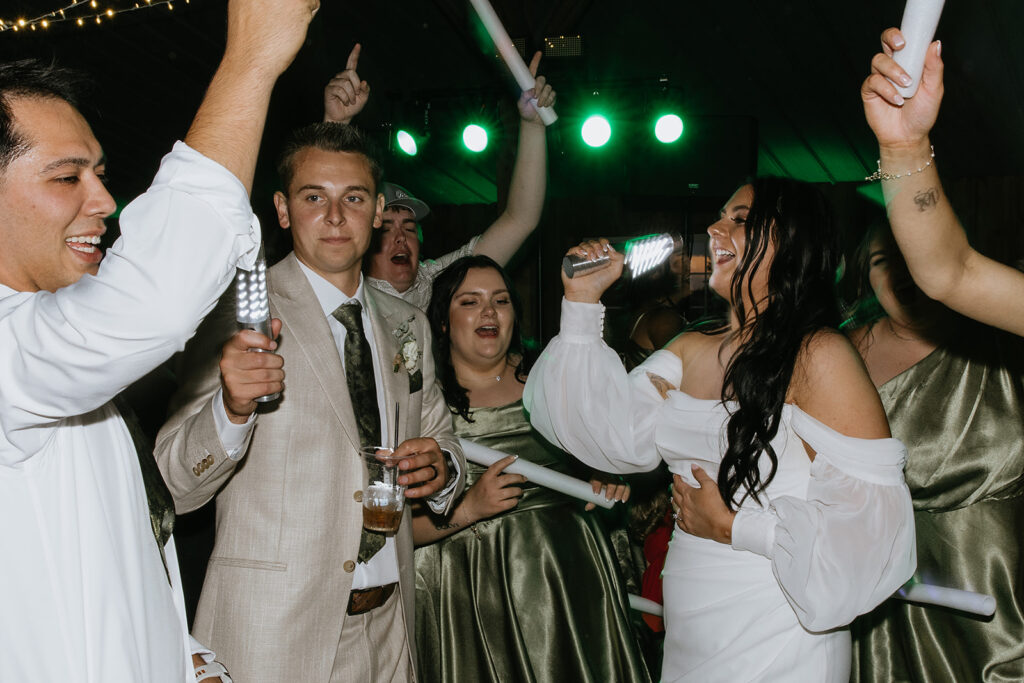 fun reception party in ND