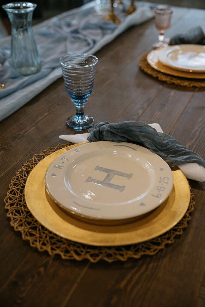 stunning details at the wedding reception party