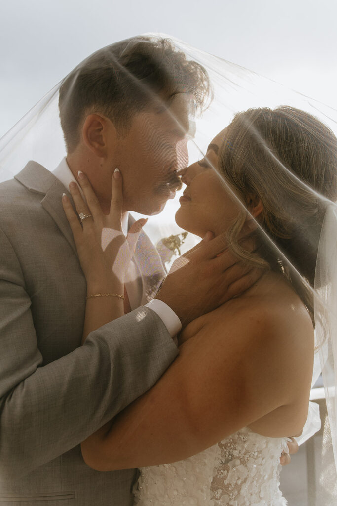 golden hour bridal session before the ceremony