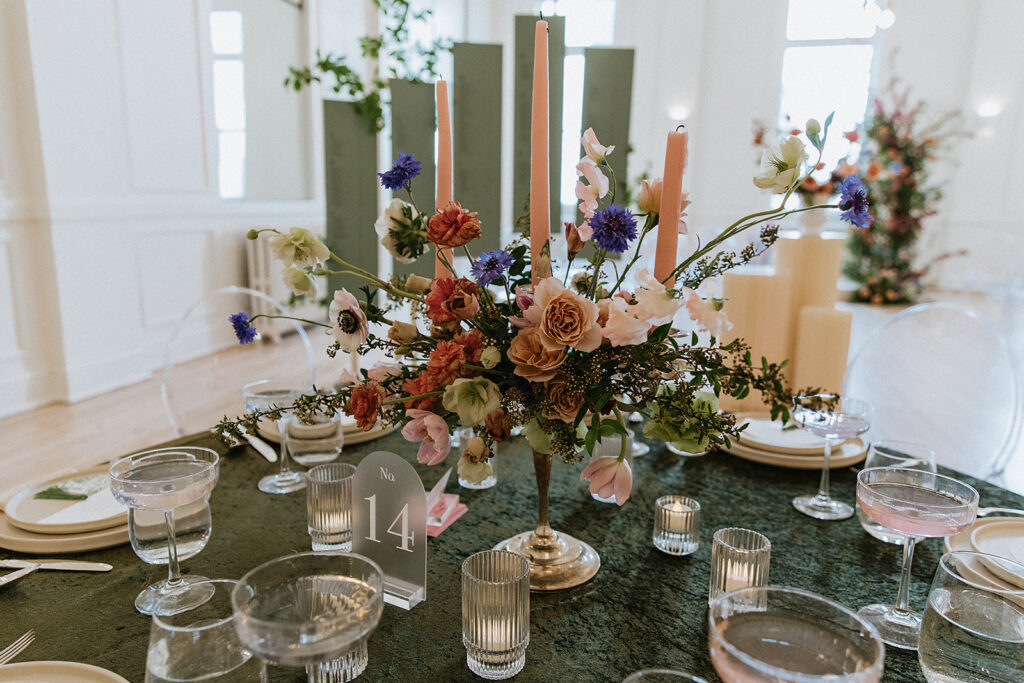 stunning reception decor